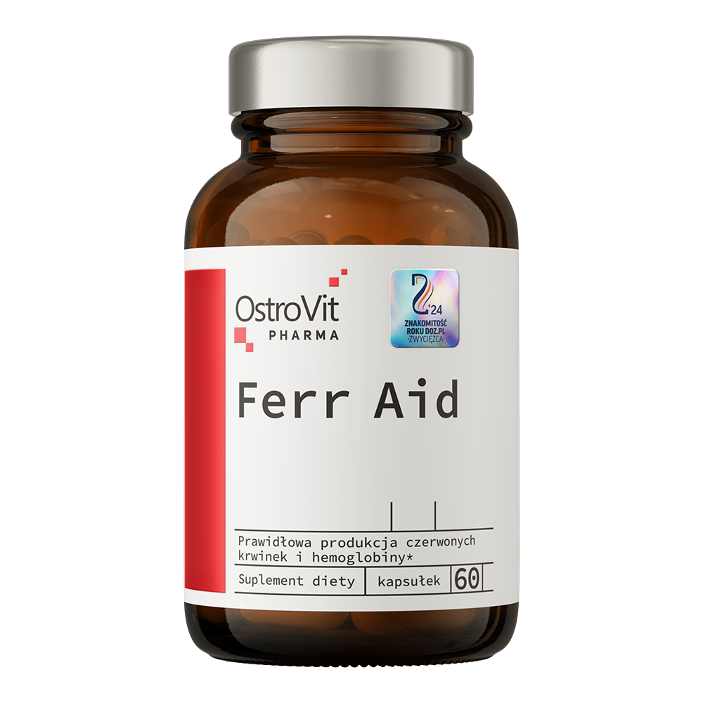 Мультивітаміни, OstroVit Pharma Ferr Aid, 60 капсул
