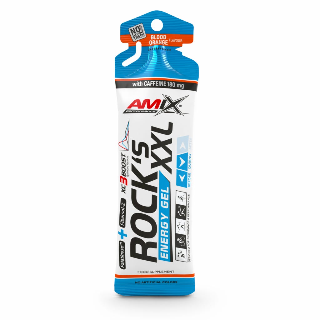 Performance Amix Rock´s Gel XXL WITH CAFFEINE - 1/24x65 г - апельсин