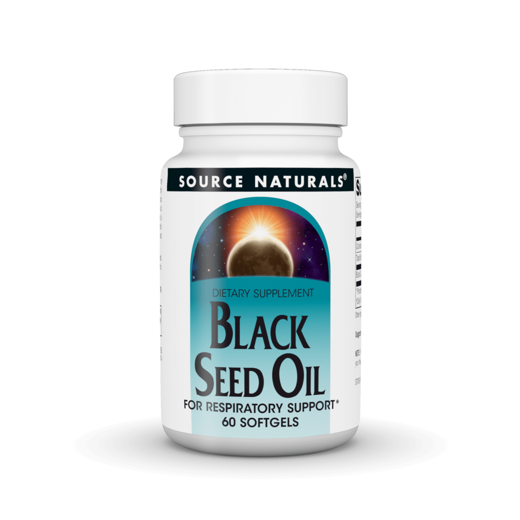 Олія чорного кмину, Source Naturals Black Seed Oil, 60 м'яких капсул