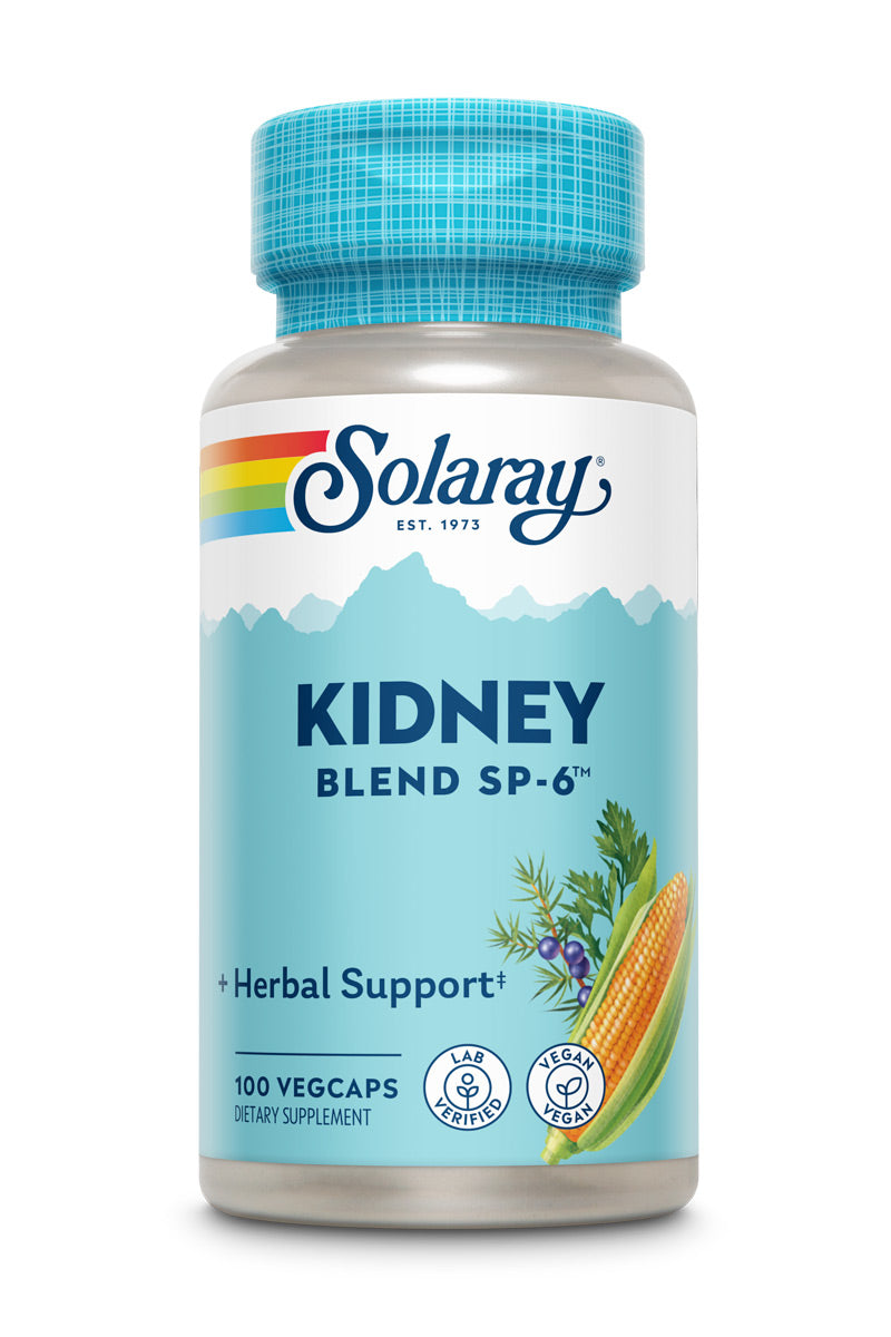 Комплекс для здоров'я нирок, Solaray Kidney Blend SP-6, 100 вегетаріанських капсул