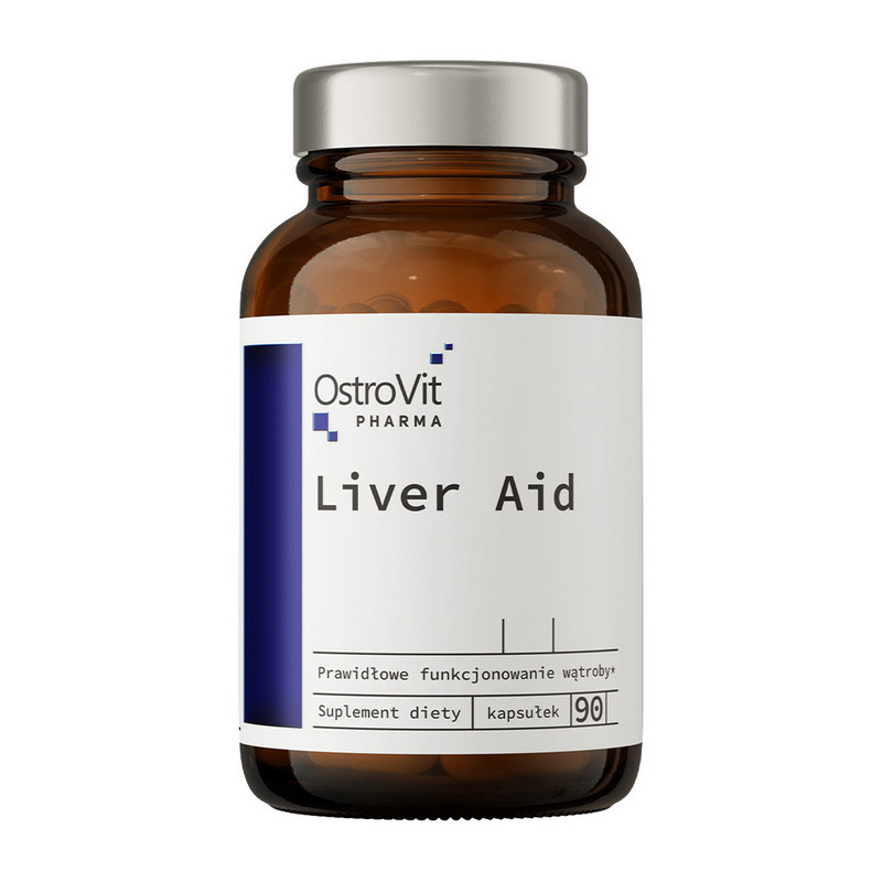 Комплекс для підтримки печінки, OstroVit Liver Aid, 90 капсул