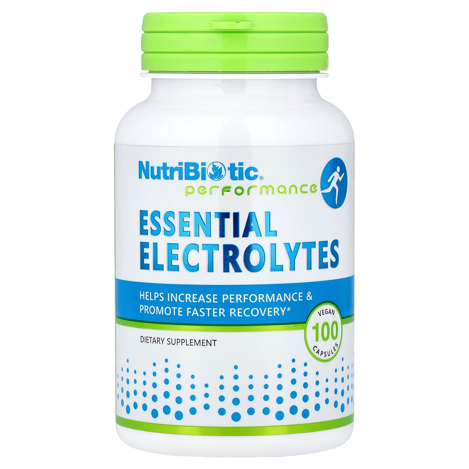 Незамінні електроліти, Essential Electrolytes, NutriBiotic, 100 вегетаріанських капсул