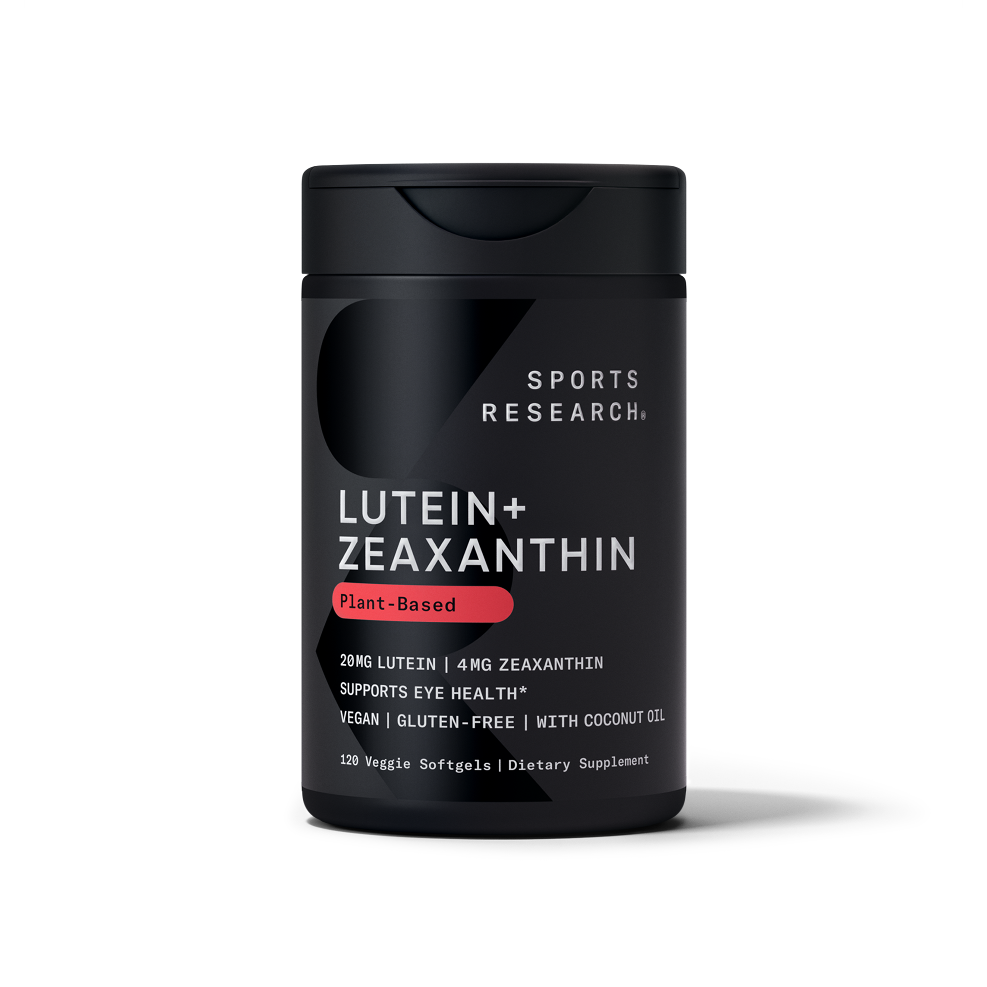 Лютеїн та зеаксантин, Sports Research Lutein + Zeaxanthin, 20 мг, 120 м'яких капсул