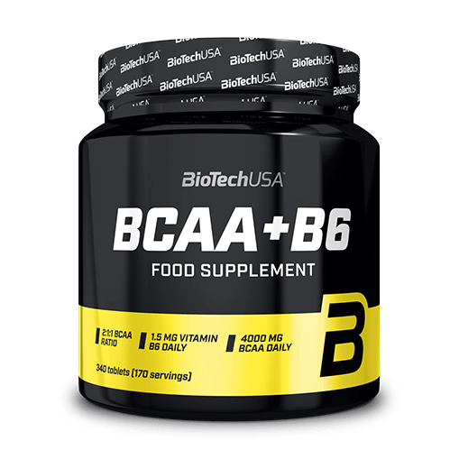 BCAA з вітаміном B6, BioTech BCAA + B6, 340 таблеток