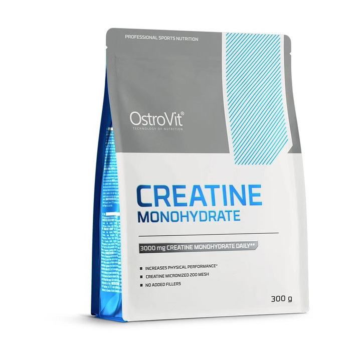 Креатин моногідрат, OstroVit Creatine Monohydrate, 300 г