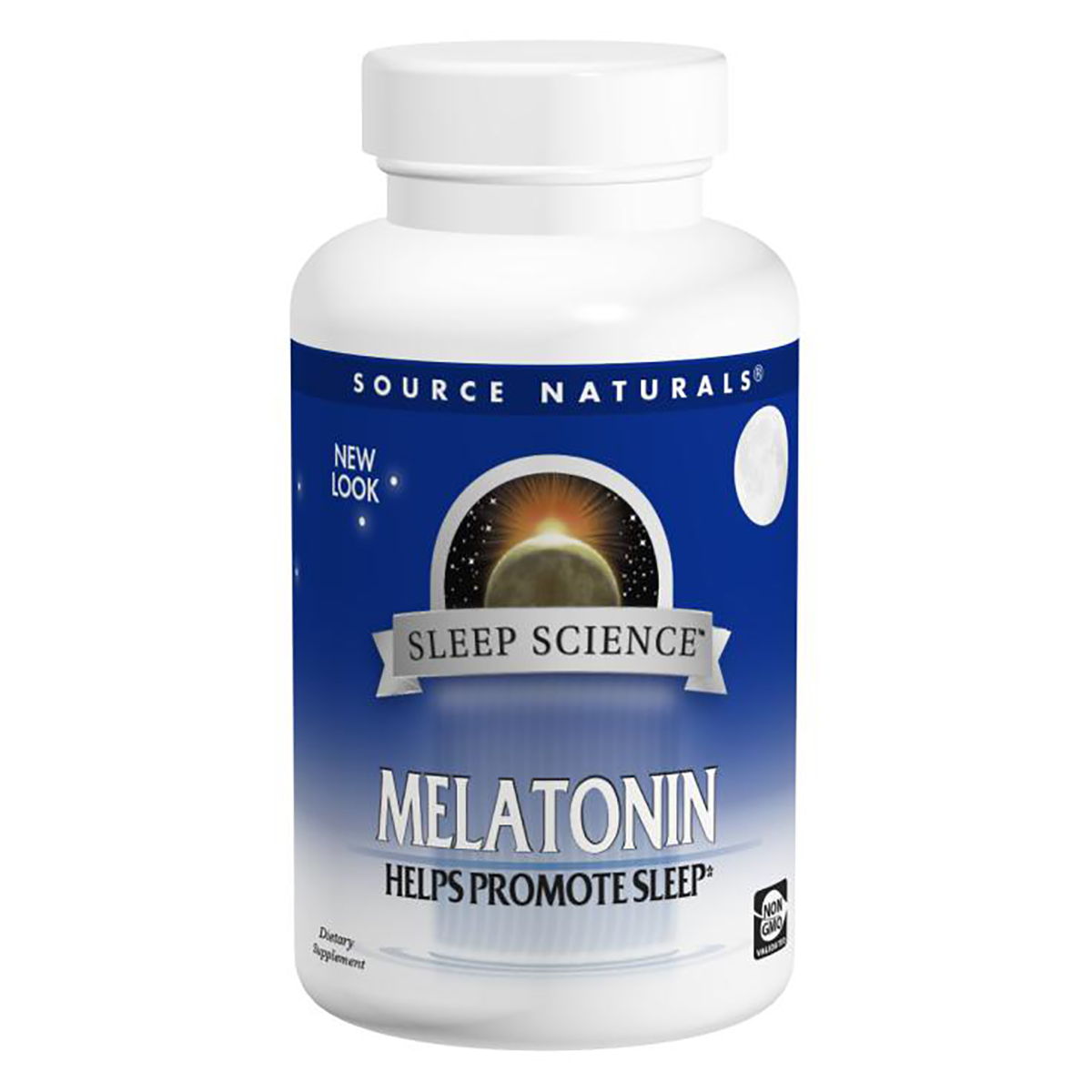 Мелатонін для покращення сну, Source Naturals Melatonin Sleep Science, 3 мг, 120 таблеток