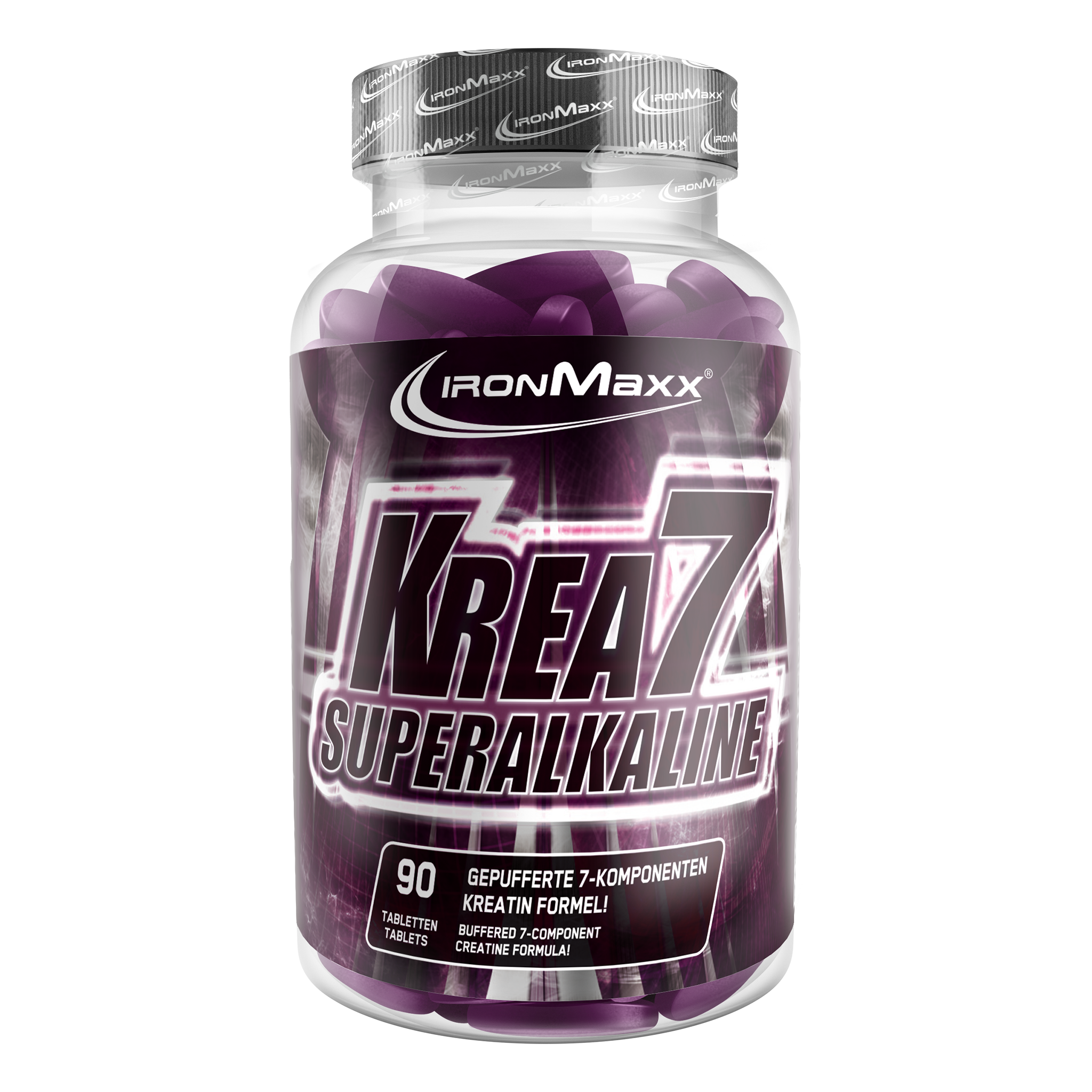Креатин, IronMaxx Krea7 Superalkaline, 90 таблеток
