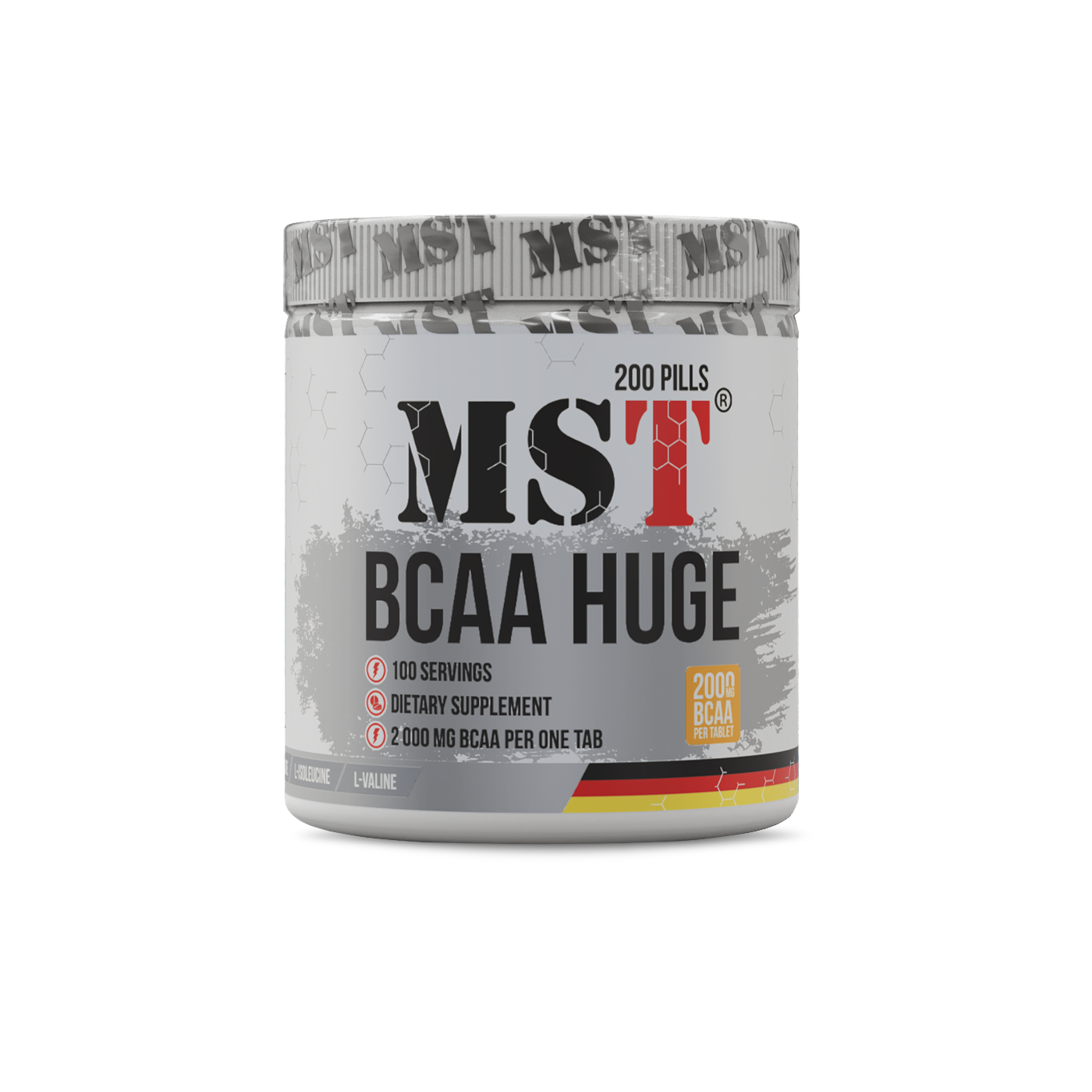 BCAA амінокислоти, MST BCAA HUGE, 200 таблеток