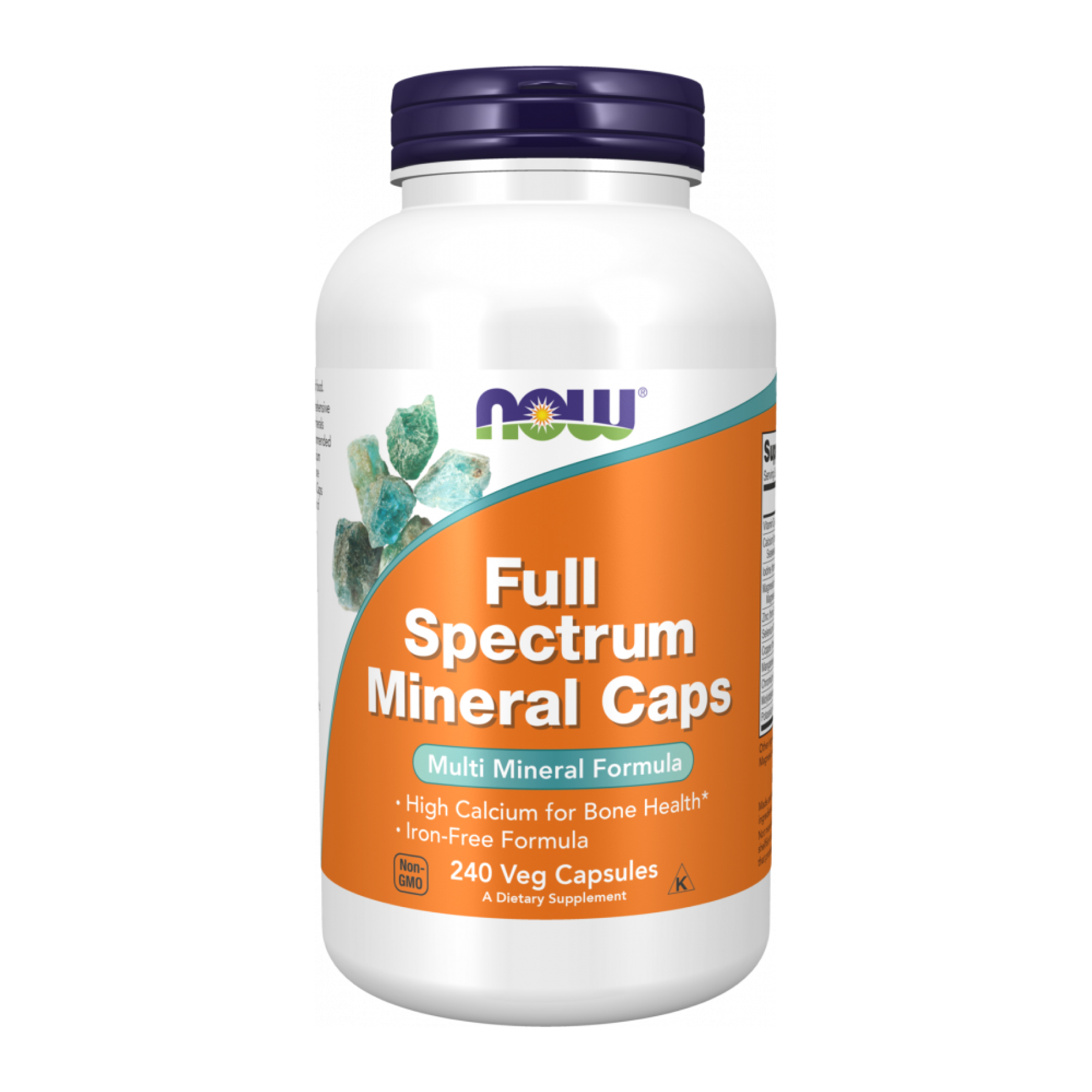 Мультимінерали, Now Foods Full Spectrum Minerals, 240 вегетаріанських капсул