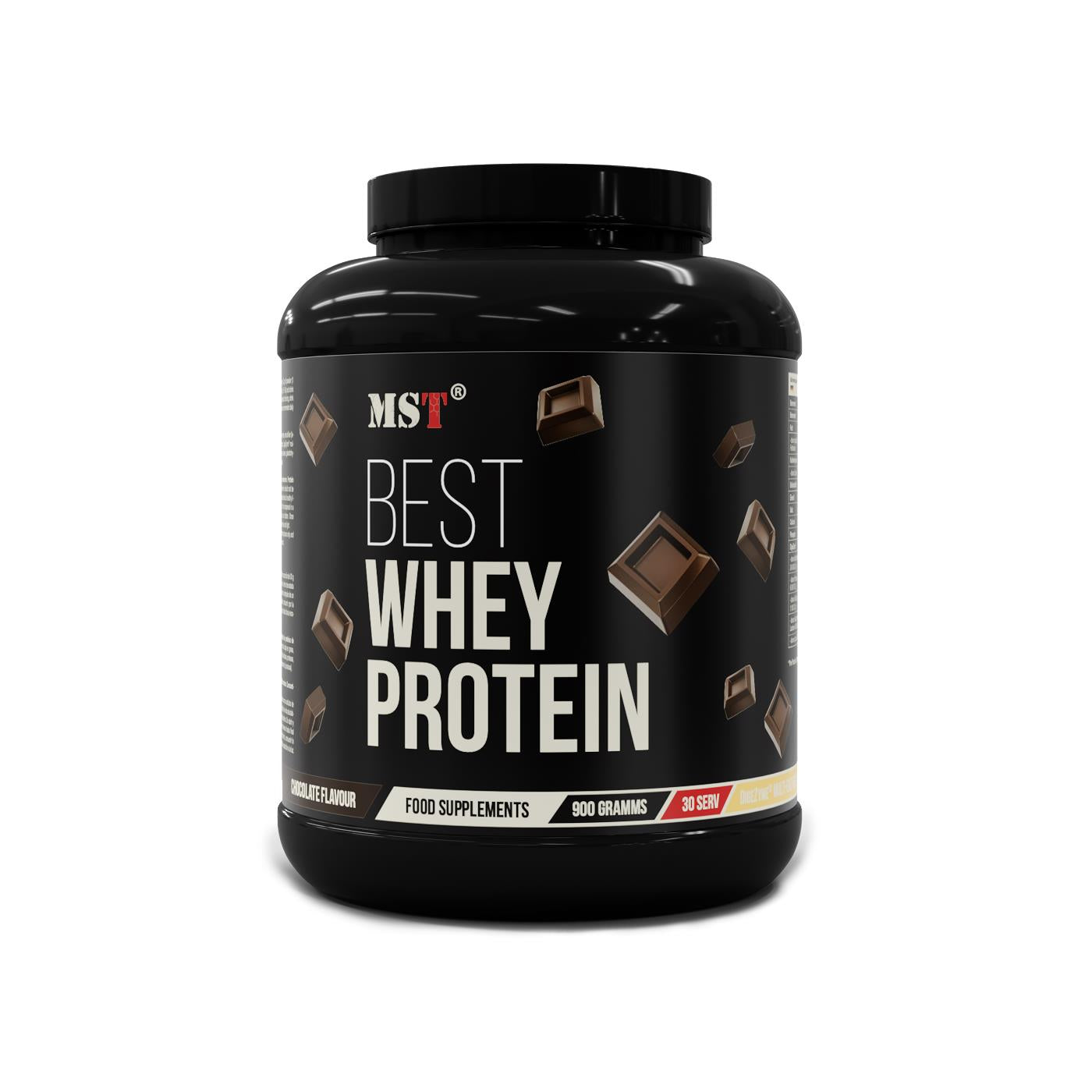 MST Best Whey Protein + Enzyme (900 g, chocolate)