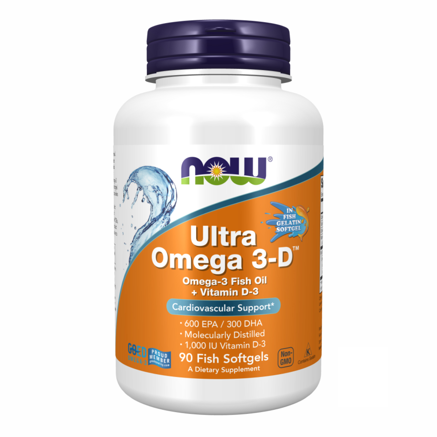 NOW Ultra Omega 3-D (90 fish softgels)