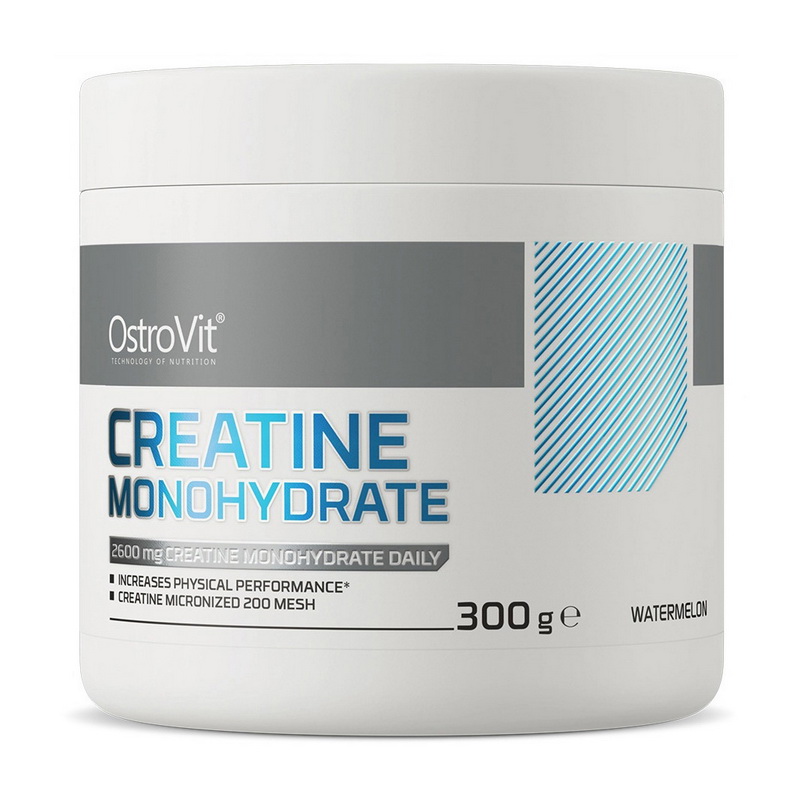 Креатин моногідрат, OstroVit Creatine Monohydrate, 300 г (Апельсин)