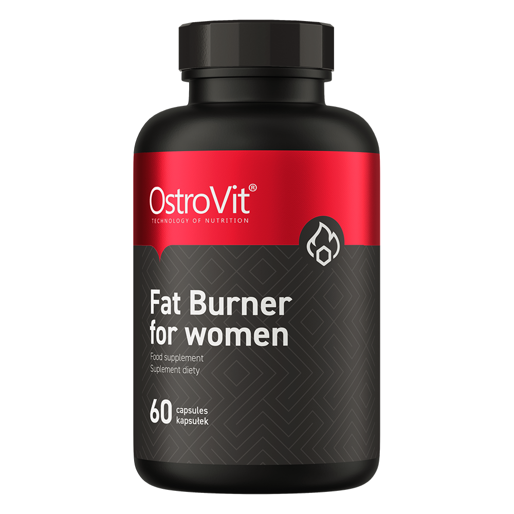 Жироспалювач для жінок, OstroVit Fat Burner for women, 60 капсул