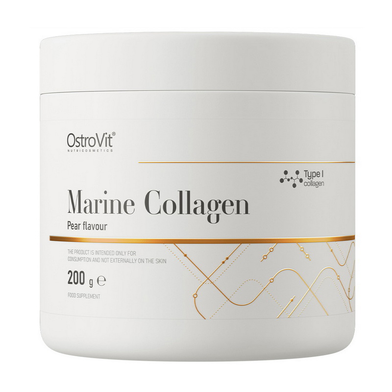 Морський колаген, OstroVit Collagen Marine, 200 г (Груша)
