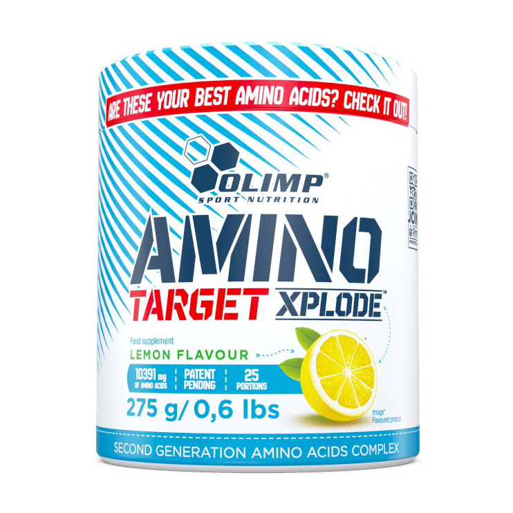 Амінокислотний комплекс, Olimp Nutrition Amino Target Xplode, 275 г (Лимон)