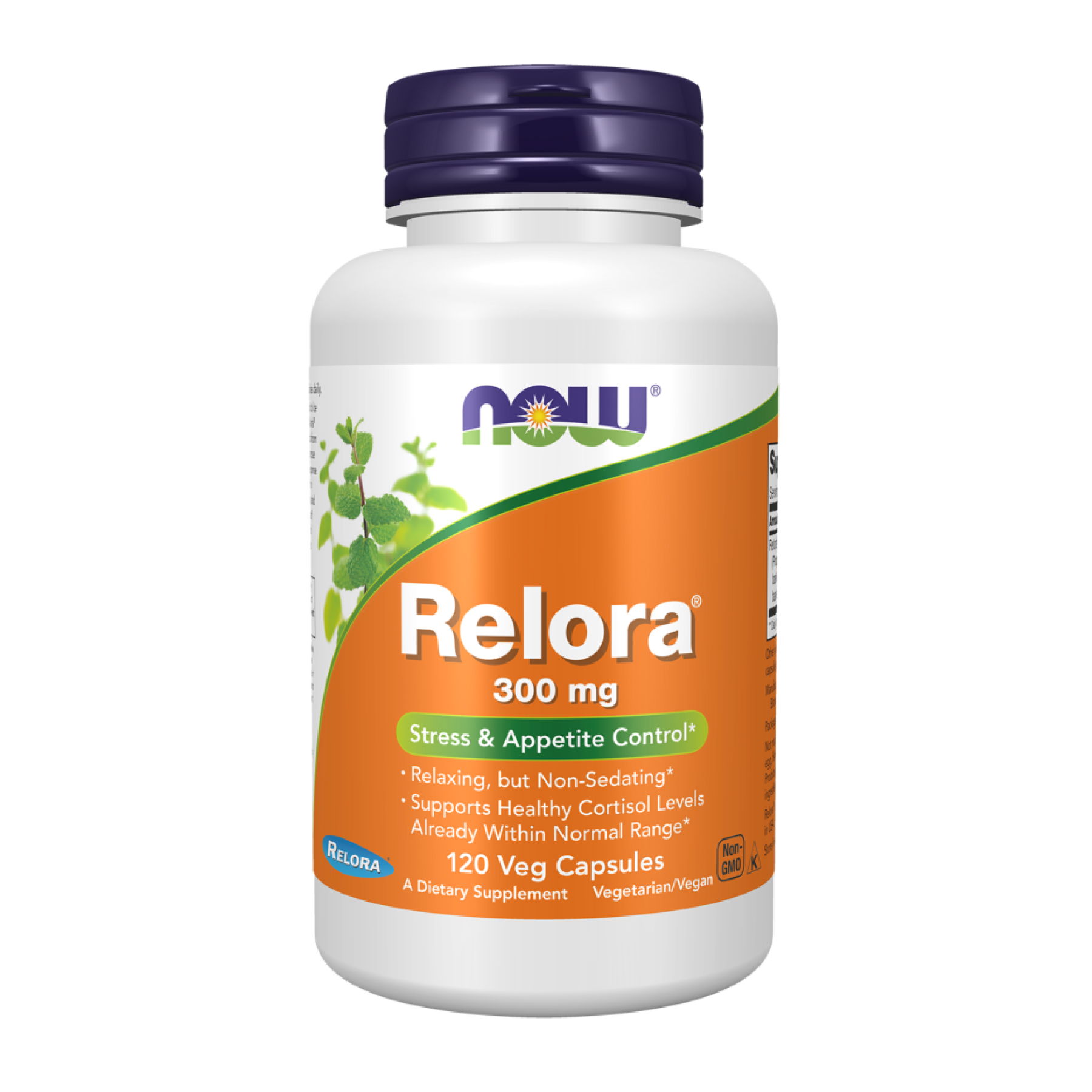 Зниження кортизолу, Now Foods Relora, 300 мг, 120 вегетаріанських капсул