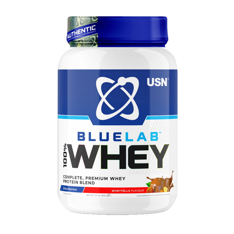 Протеїн сироватковий, USN Blue Lab 100% Whey, 908 г (Wheytella)