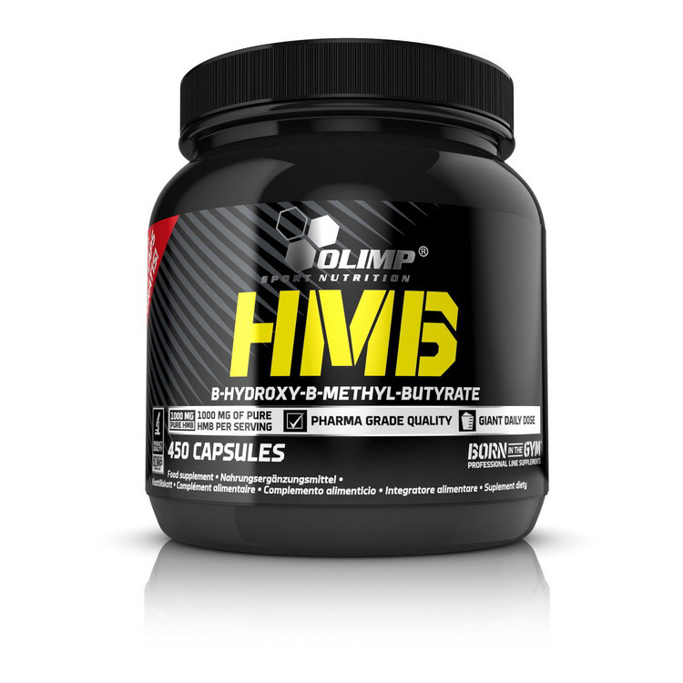 HMB (гідроксиметилбутират), Olimp Nutrition HMB, 450 капсул