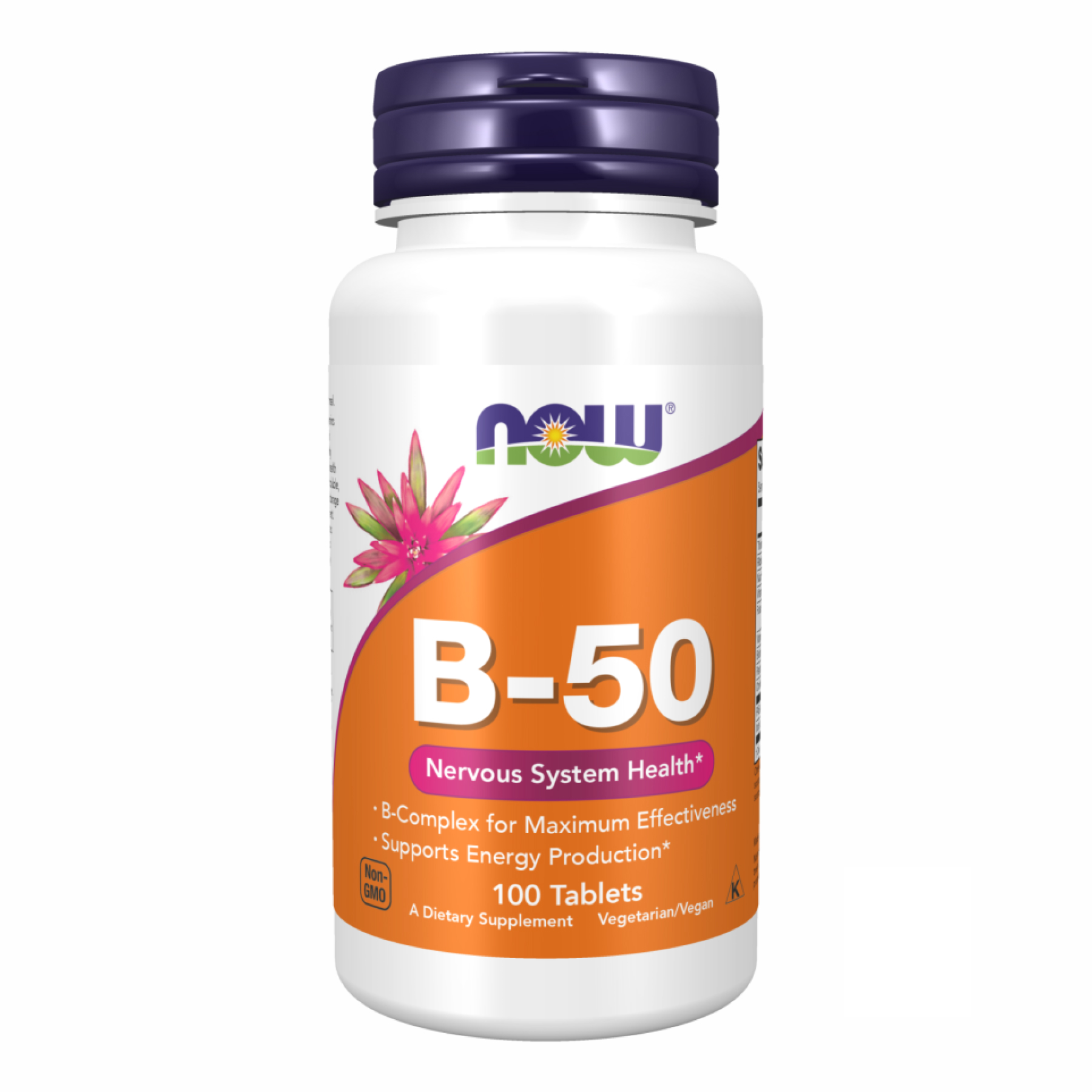 Вітамінний комплекс групи B, Now Foods B-50, 1000 мг, 100 таблеток