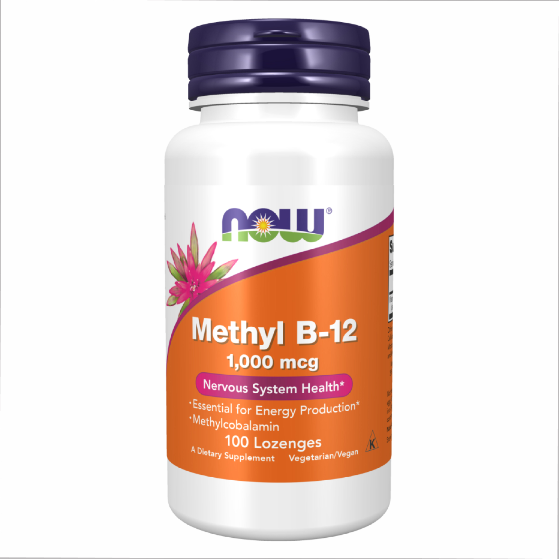Вітамін B12, Now Foods Methyl B-12, 1000 мкг, 100 таблеток