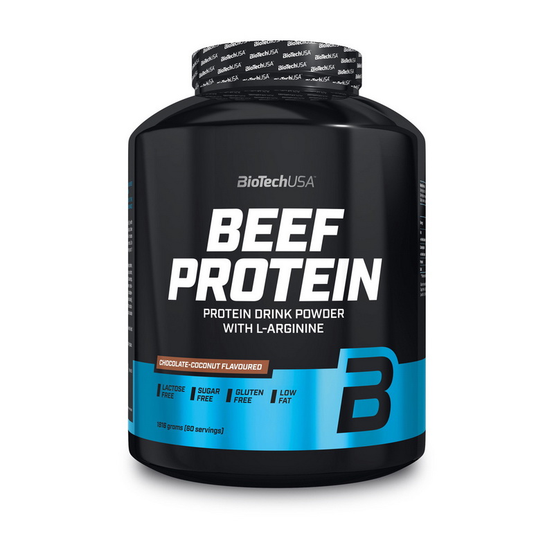 Яловичий протеїн, BioTech BEEF Protein, 1800 г (Шоколад-кокос)