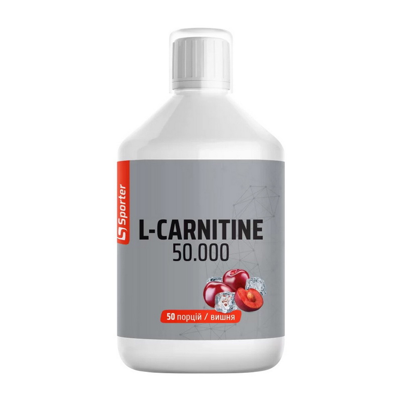 Sporter L-Carnitine 50.000 Liquid (500 ml, вишня)