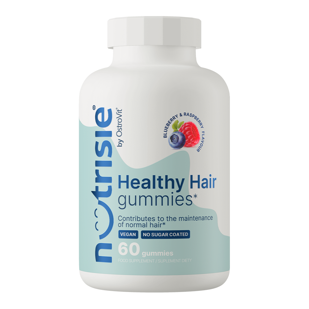 Nutrisie® Healthy Hair - 60 жув.конфет - чорниця та малина