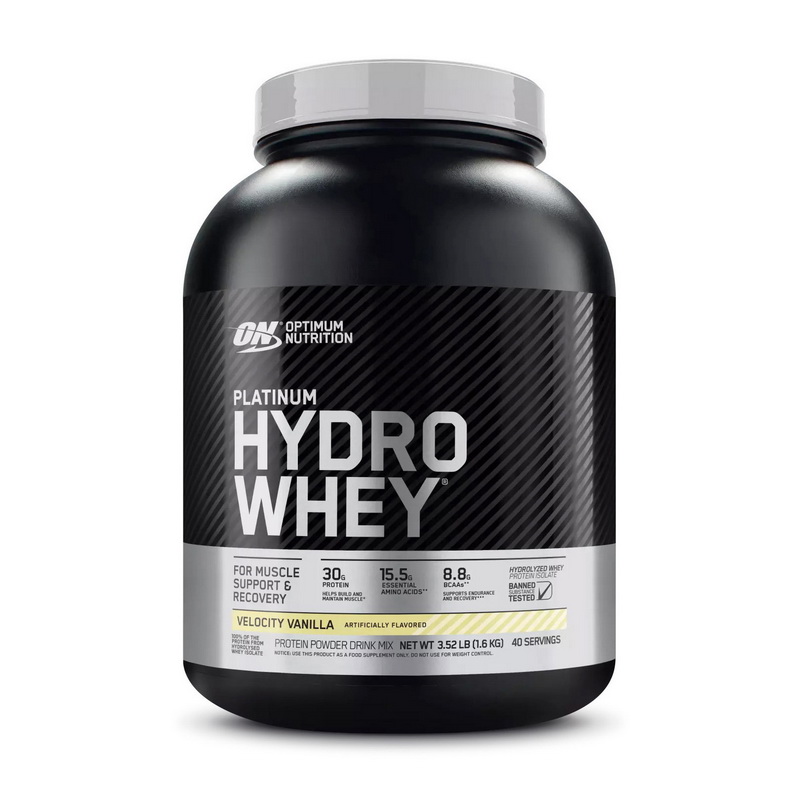Optimum Nutrition Platinum Hydro Whey (1,6 kg, turbo chocolate)