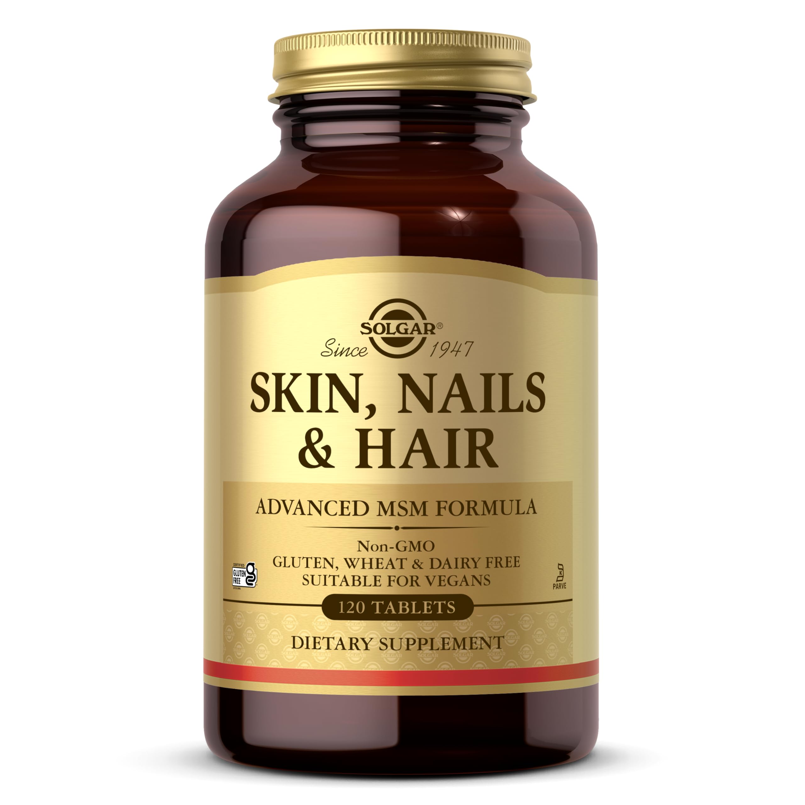 Комплекс для шкіри, волосся та нігтів, Solgar Skin Nails & Hair, 120 таблеток