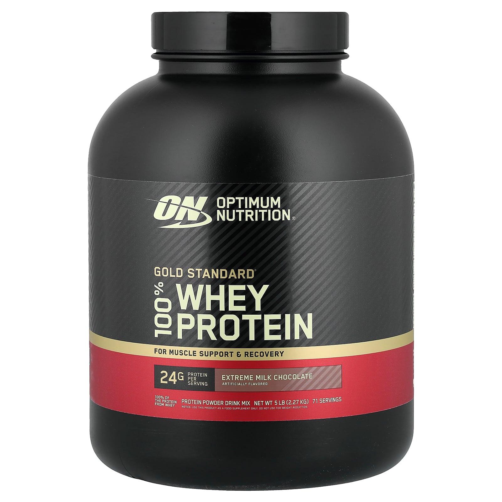Optimum Nutrition 100% Whey Gold Standard (2,3 kg, extreme milk chocolate)