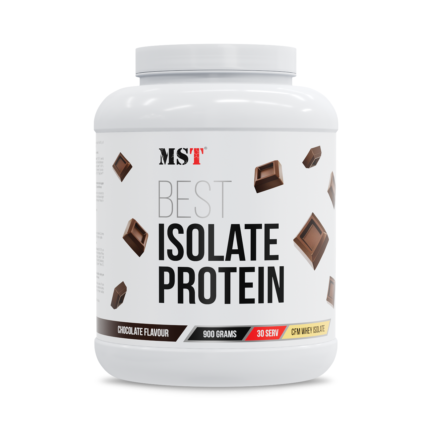MST Best Isolate Protein (900 g, double chocolate)