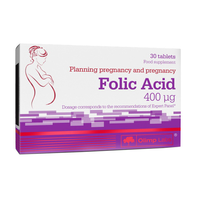 Фолієва кислота, Olimp Nutrition Folic Acid, 60 таблеток