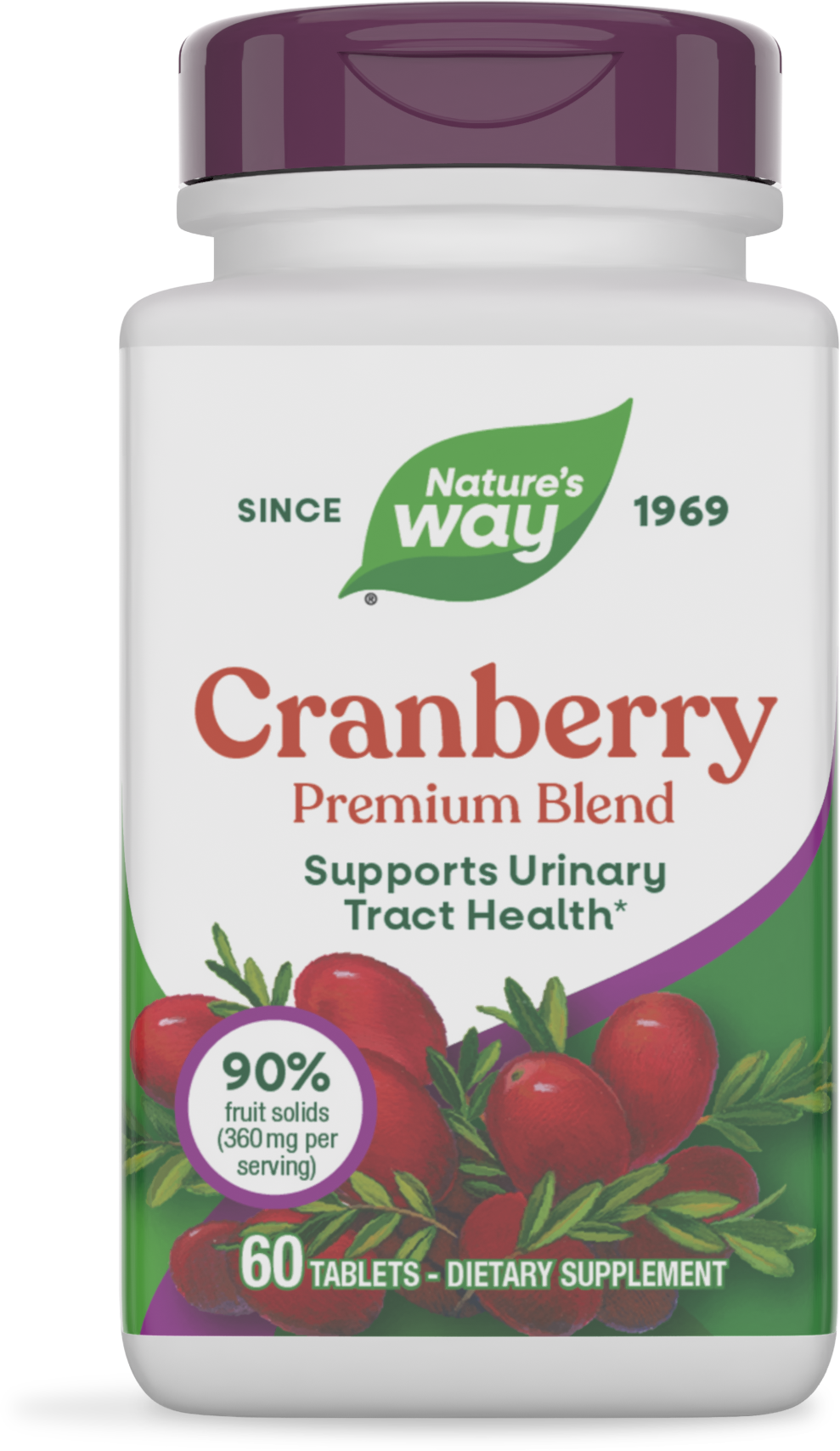 Журавлина, Nature's Way Cranberry, 60 таблеток