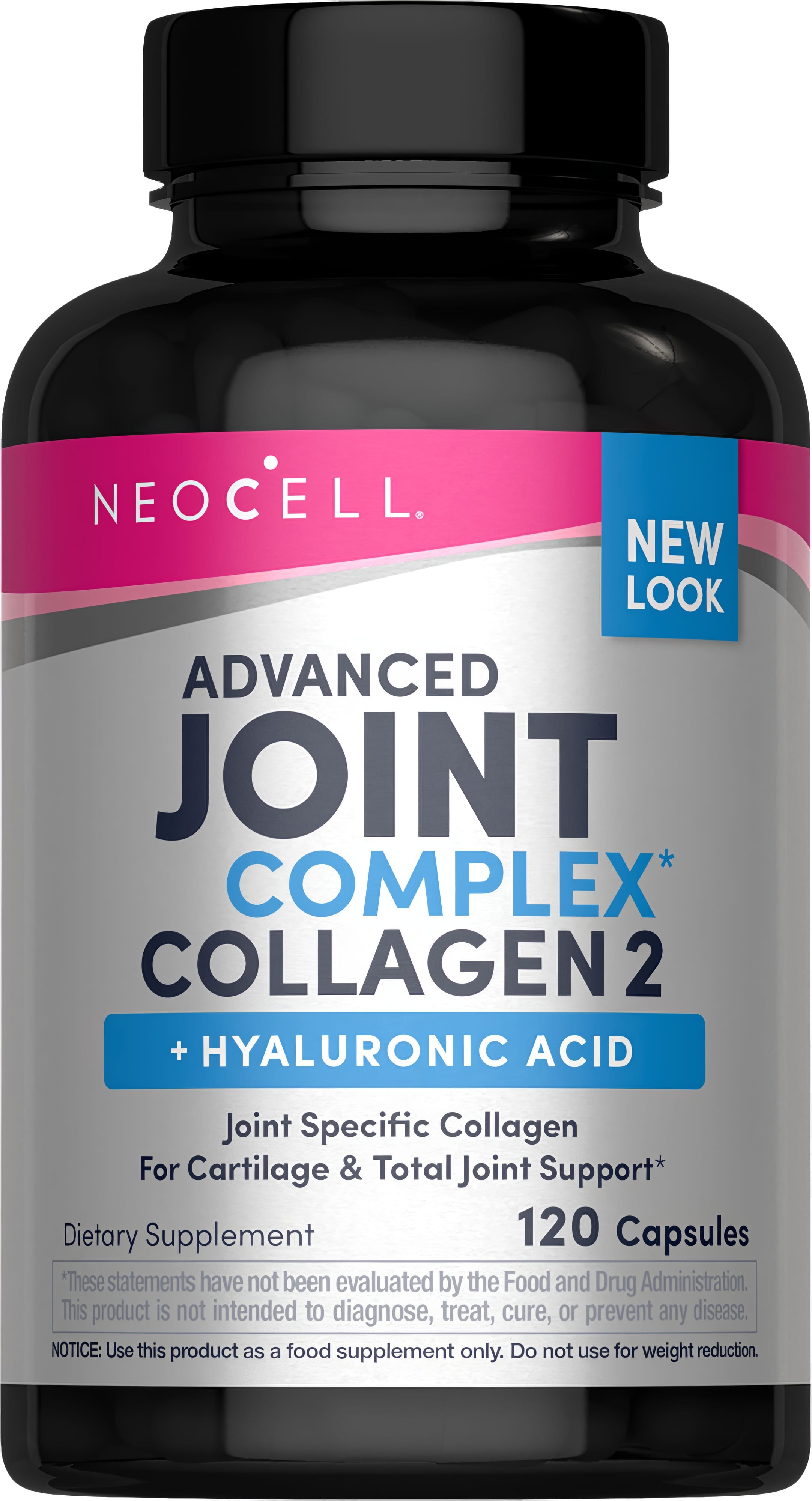 Комплекс для суглобів з колагеном, Neocell Collagen 2 Joint Complex, 2400 мг, 120 капсул