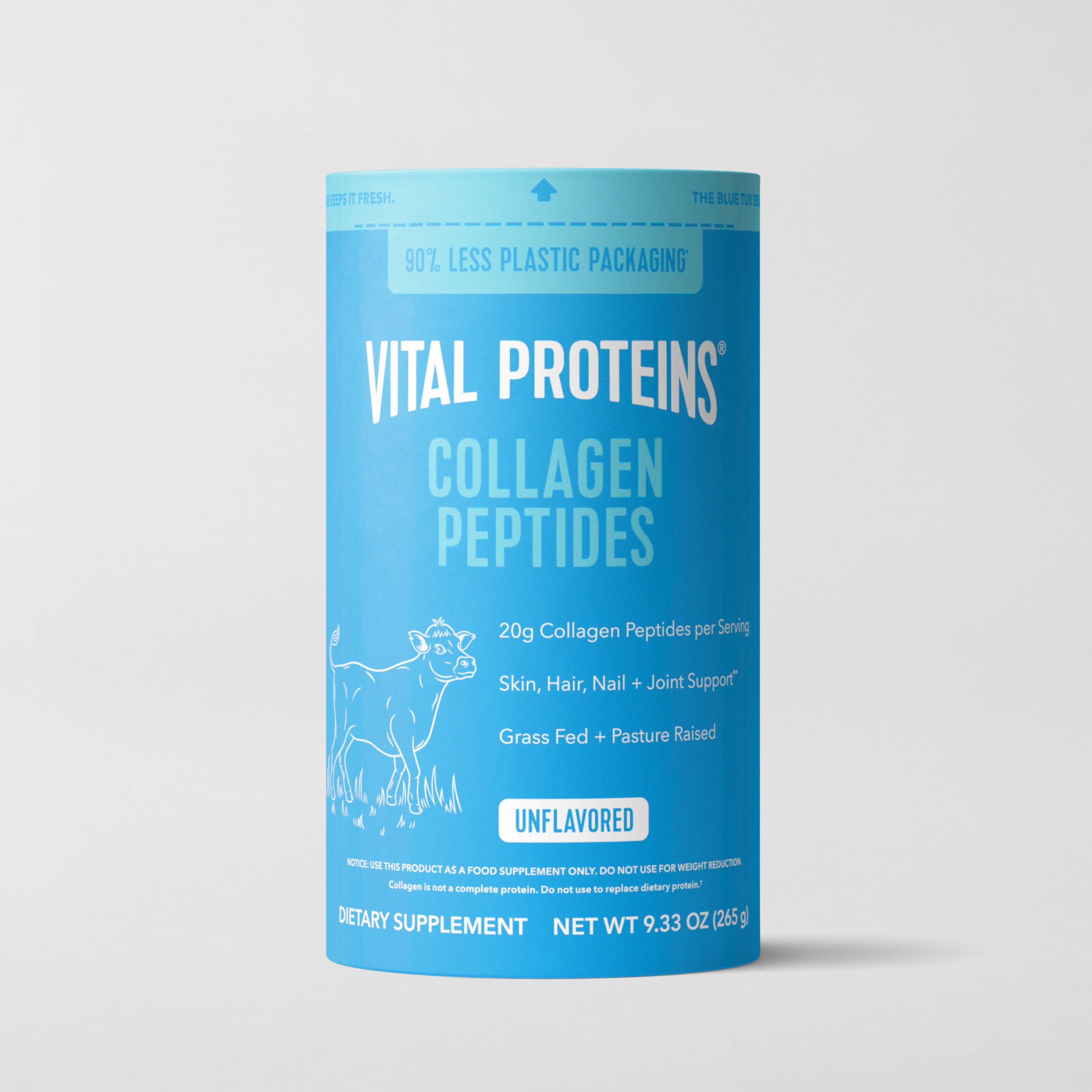 Пептиди колагену, Collagen Peptides, Vital Proteins, без смаку, порошок, 284 г