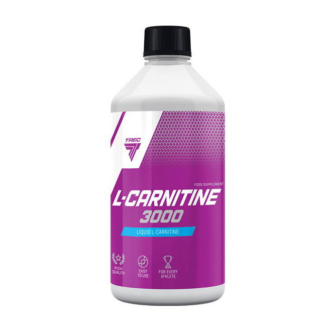 L-карнітин для жироспалювання, TREC nutrition L-Carnitine 3000, 1000 мл (Вишня)