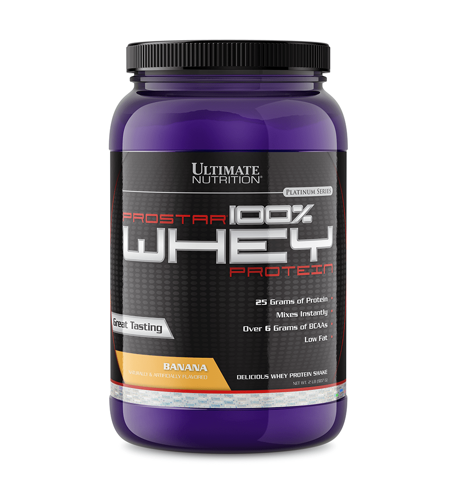 Ultimate Nutrition Prostar Whey 100% (907 g, banana)