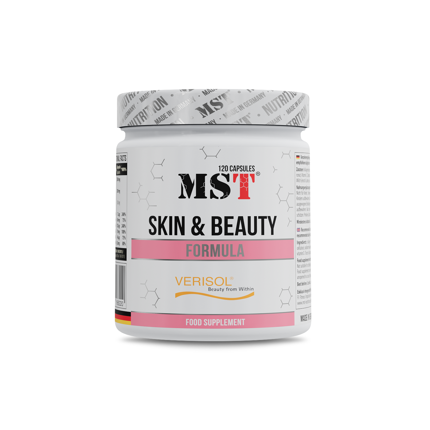 Комплекс для шкіри та краси, MST Skin & Beauty Formula, 120 капсул