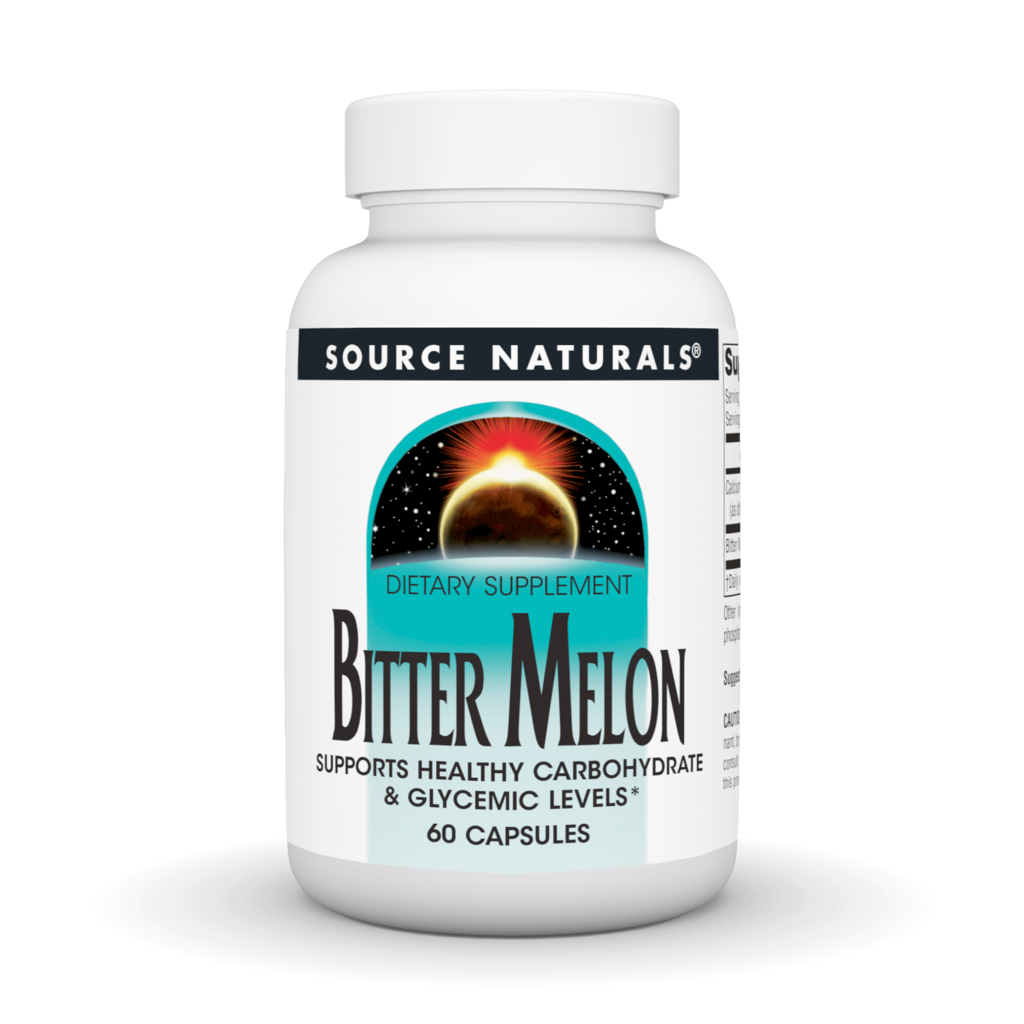 Екстракт гіркої дині, Source Naturals Bitter Melon, 60 капсул