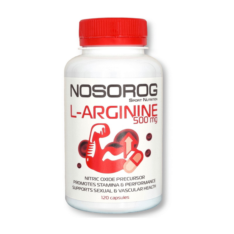 L-аргінін, NOSOROG L-Arginine, 120 капсул