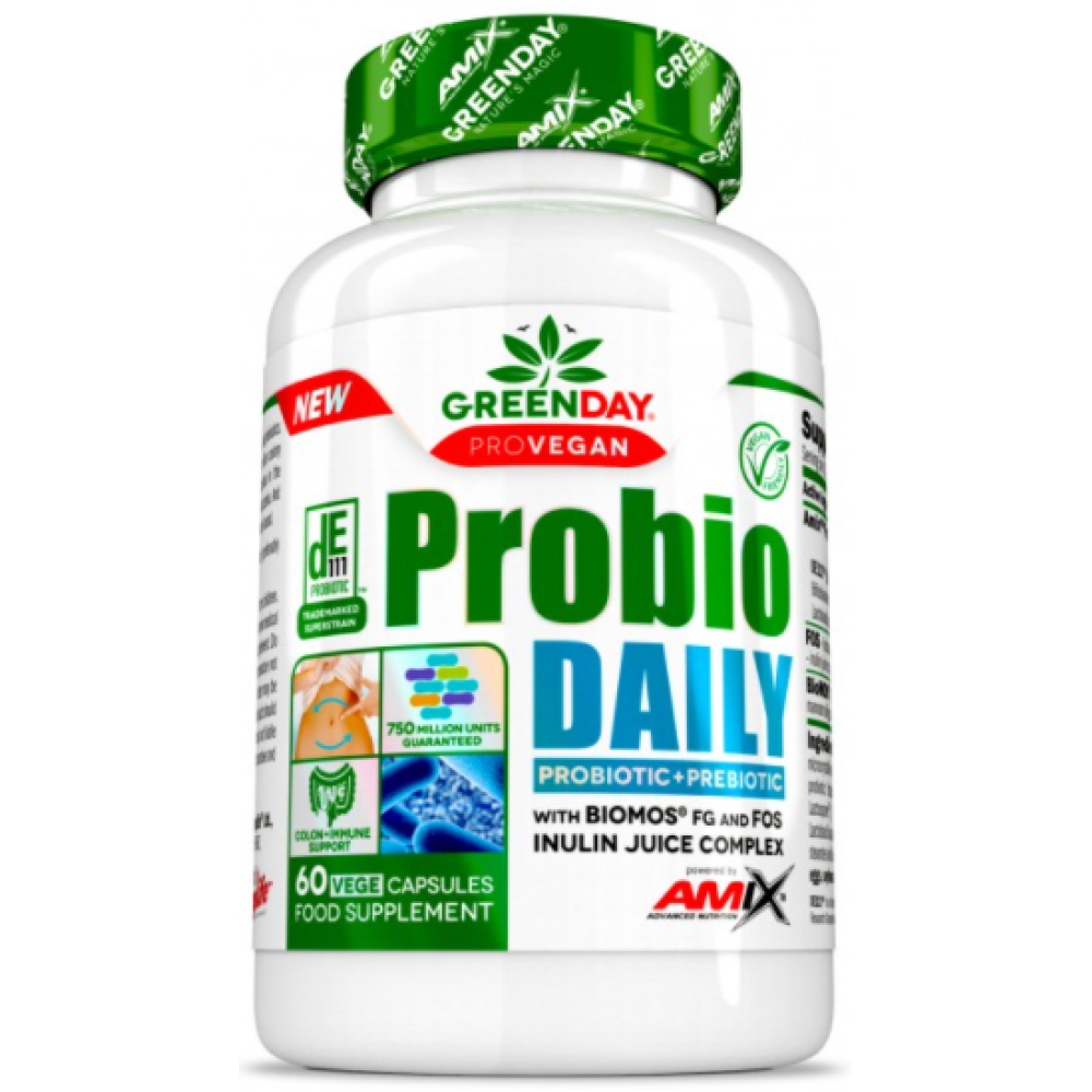 Пробіотик, Amix ProVegan Probio Daily, 60 вегетаріанських капсул