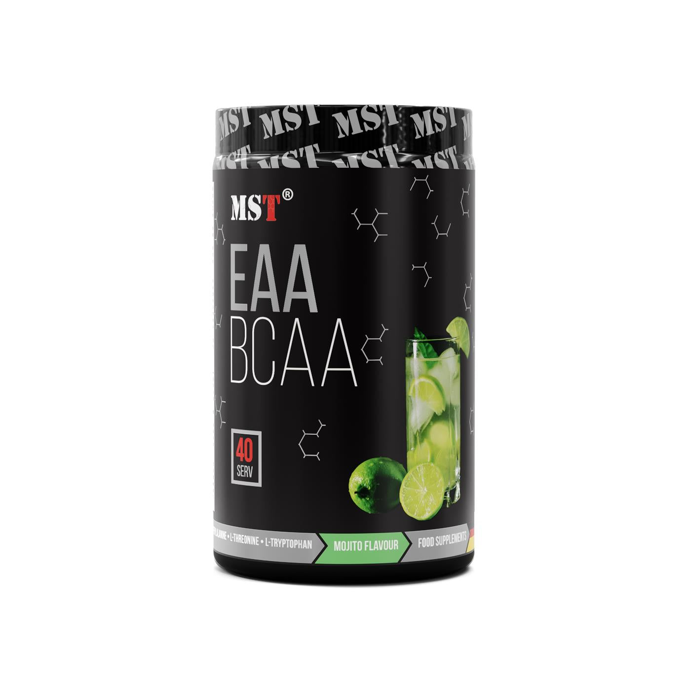 BCAA та EAA, MST BCAA&EAA zero, 520 г (Мохіто)