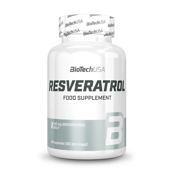 Ресвератрол, BioTech Resveratrol, 60 капсул
