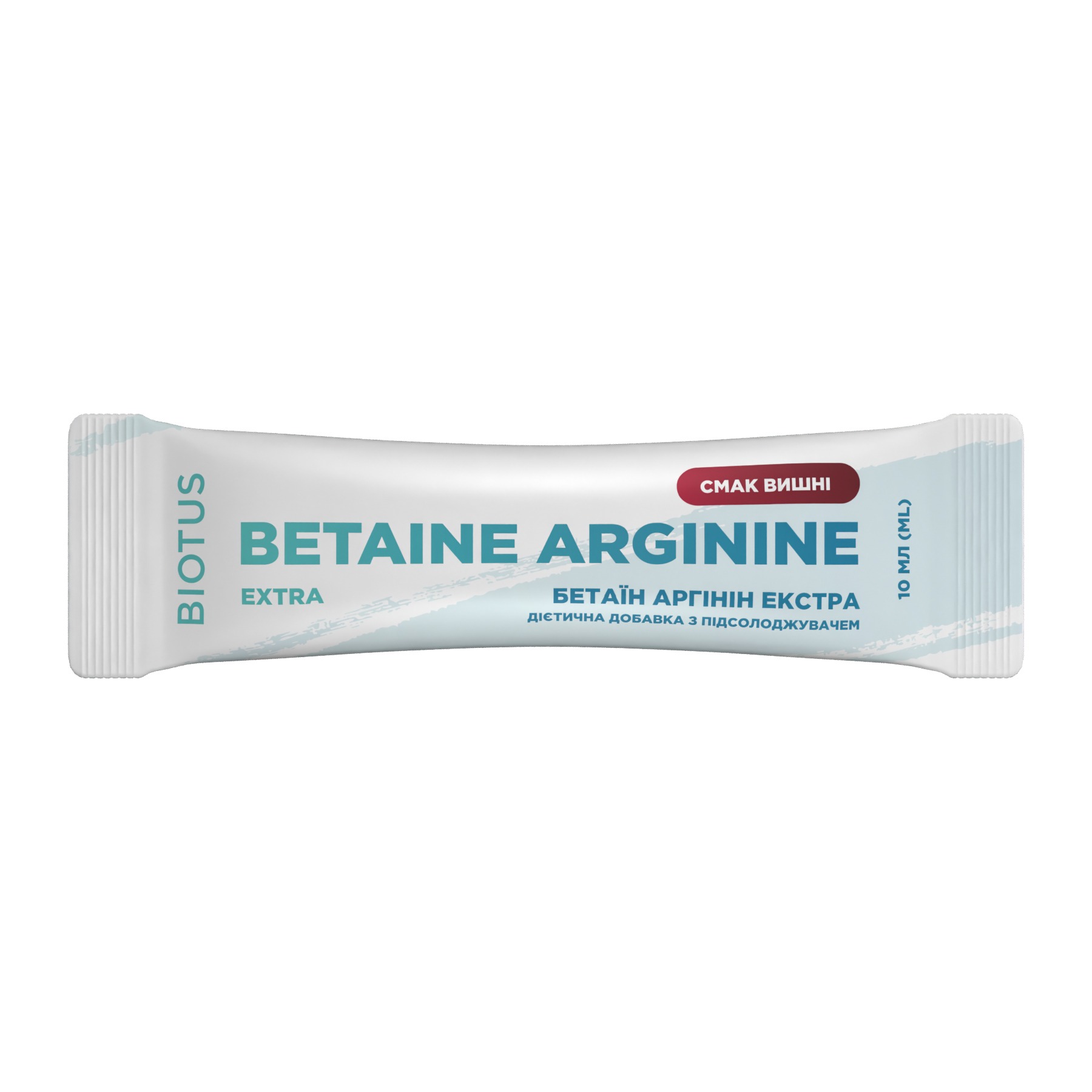 Бетаїн та аргінін, Biotus Betaine Arginine Extra, 1 саше (Вишня)