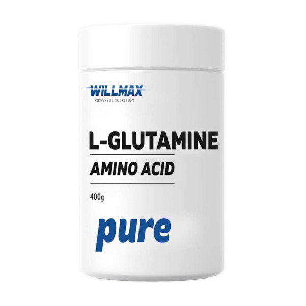 L-глутамін, Willmax L-Glutamine, 400 г