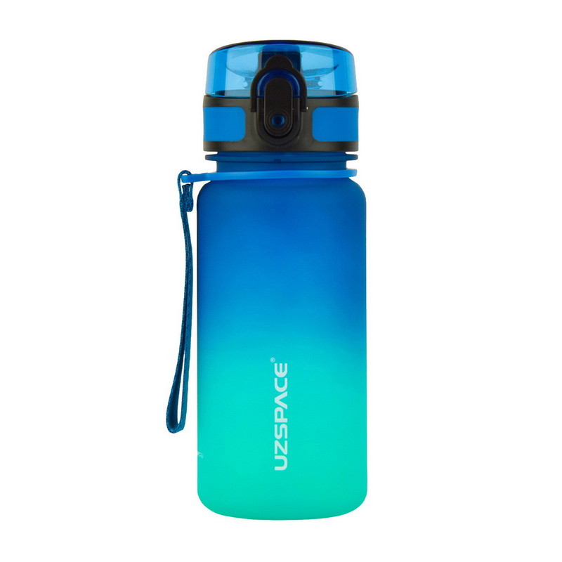 Пляшка для води, UZSPACE Frosted Gradient Waterbottle 3034, 350 мл